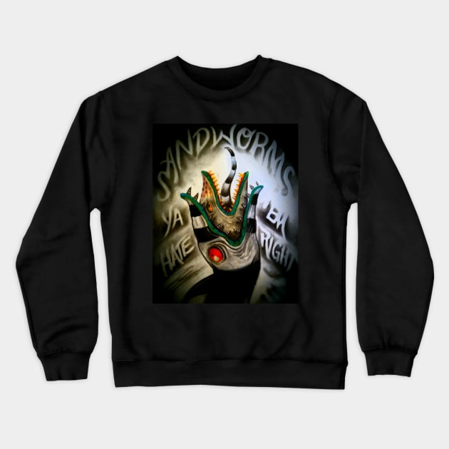 Sandworm Crewneck Sweatshirt by Chunk Nugget